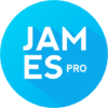 James PRO logo, all-in-one business management software for sign and print companies.